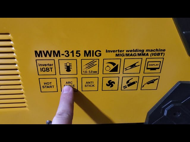 Зварювальний напівавтомат Mächtz MWM-315 MIG/MAG/MMA/TIG