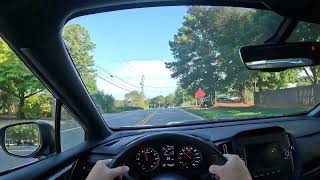 hitting boost in a bone stock WRX (binaural audio | POV drive)