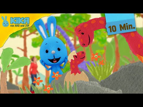 Dinosaurier-Geschichten mit Kikaninchen | Ganze Folgen deutsch | Mehr auf kikaninchen.de