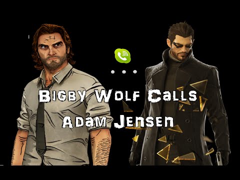 Bigby Wolf CALLS Adam Jensen - For the WOODSMAN!!!
