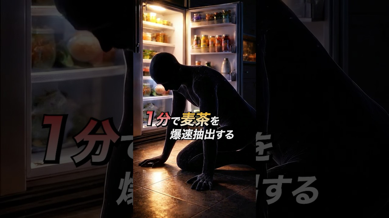 電子レンジで麦茶を1分で完成させる方法