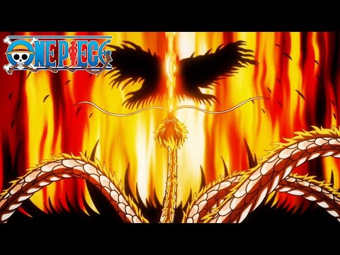 Momonosuke Uses His First Dragon Breath Attack | One Piece