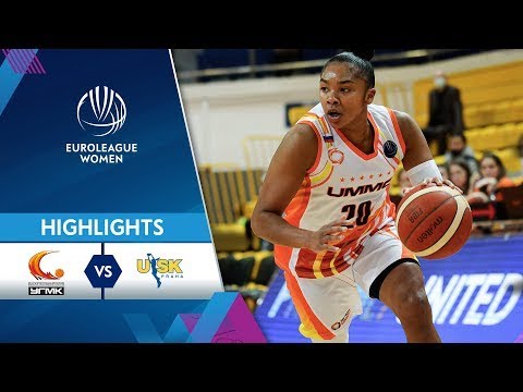 UMMC Ekaterinburg   ZVVZ USK Praha   Highlights   EuroLeague Women 2021 22