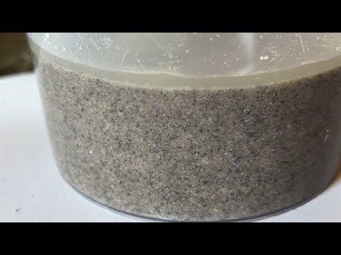 Casting artificial (fake) granite at home