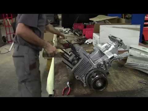 73 Honda CB750 Custom Build Episode 11 - Machine Work To Clearance Cylinders For Aluminum Rods