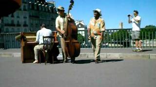 Jazz Paris 2010: The Backleg Breakers at Pont Saint Louis