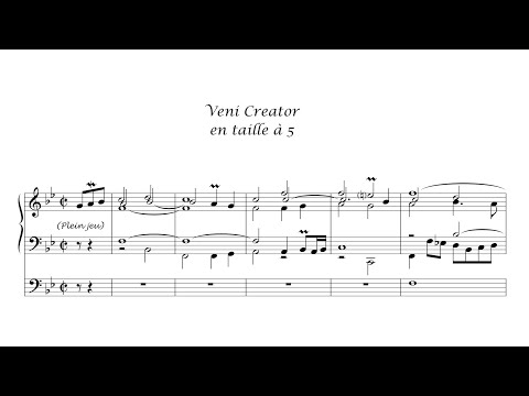 Nicolas de Grigny – Hymnes from Livre d'orgue