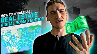 How to Wholesale Real Estate Virtually | Digital Nomad Edition 👨🏻‍💻 💰 🏚️ EP 28