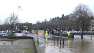 preview picture of video 'Flooding at Enniscorthy 22nd March 2013'