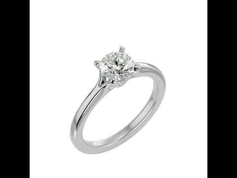Inel de logodna Incantator Briliant White Aur 18k Pure Diamonds - Delia