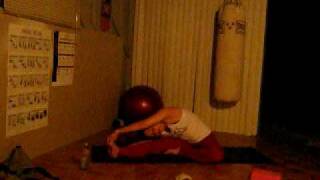 preview picture of video 'Yoga Practice: Splits emphasis, Part 4'