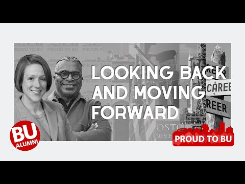 Dr. Jenny Gruber (ENG'99, '99) and Anthony Harrison (COM'81)