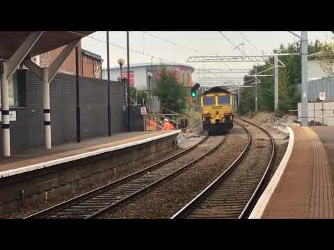 Freightliner 66511 At Rotherham From Leeds Balm Rd Loco To Kilnhurst Up Gds Loop