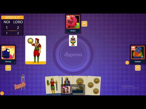 Tressette - Come si gioca - Gioco di Carte | VIP Games