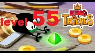 preview picture of video 'King of Thieves - Walkthrough level 55 - Three Guns'