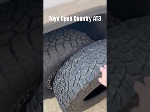 Toyo Open Country AT3 first impressions! #toyotires #gmc #gmcsierra #tires #newtires