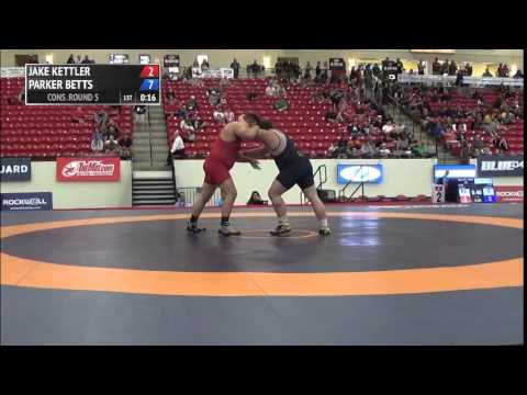 130 kg CQF  -Jake Kettler (Patriot Elite) vs Parker Betts (Minnesota Storm)