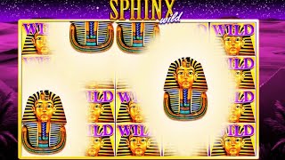 New Big Win slot IGT SPHINX WILD CRAZY WIN
