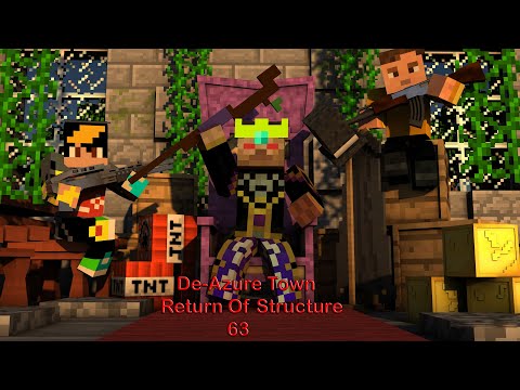 De-Azure Town Return Of Structures/Petrol İstasyonu, Eczane, Uzay Gemisi ve Daha Fazlası/Bölüm 63