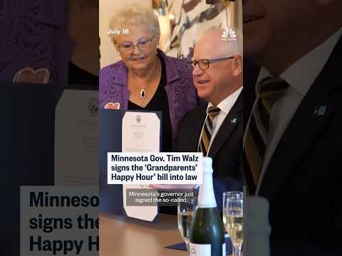 Minnesota passes 'Grandparents' Happy Hour' bill