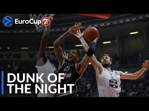 7DAYS EuroCup Dunk of the Night: Julian Gamble, Segafredo Virtus Bologna