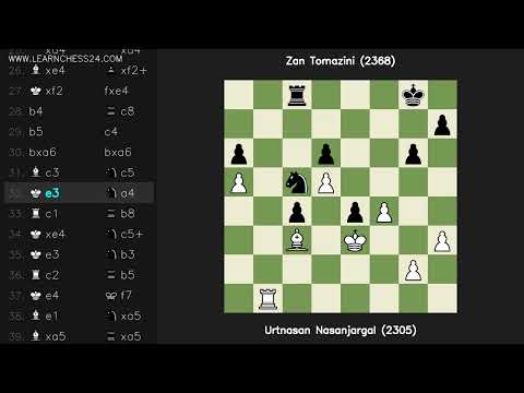 Spanisch: Urtnasan Nasanjargal (2305) vs Zan Tomazini (2368)