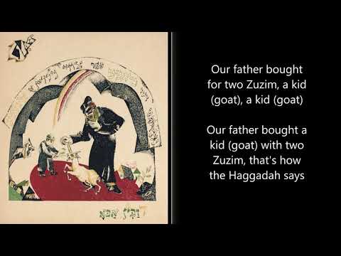 Passover Song "Chad Gadya" - Singer: Chava Alberstein