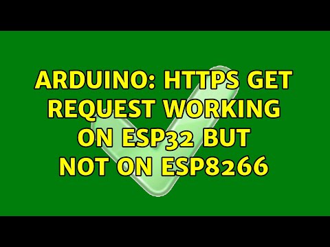 Arduino: HTTPS GET request working on esp32 but not on esp8266