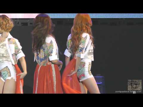 120807 SⅢ Idol Big Match 4Minute Volume Up (Hyuna) by ace fancam