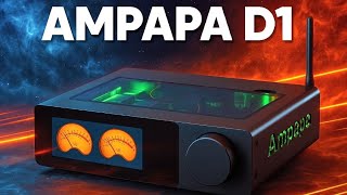 Ampapa D1 – Der kompakte High-Tech-Verstärker mit 3 Eingängen, VU-Metern, PFFB & Hochpassfilter!