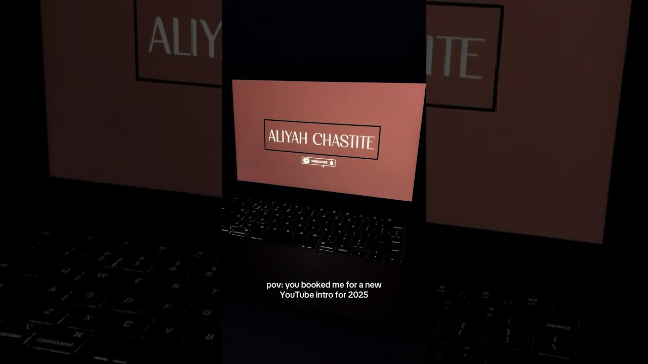 YouTube Intro Design | Text Based YouTube Intro | YouTube Intro Ideas | Content Creators