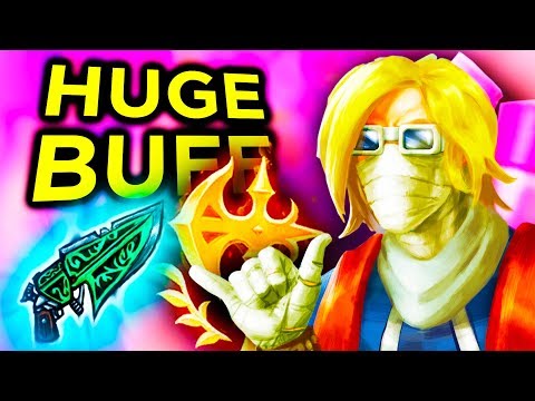 Riot made spell vamp Singed EVEN STRONGER?!