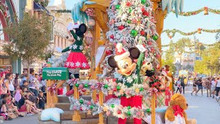 [4K] FULL Christmas Fantasy Parade 2021 at Disneyland Park! - Holidays at Disneyland