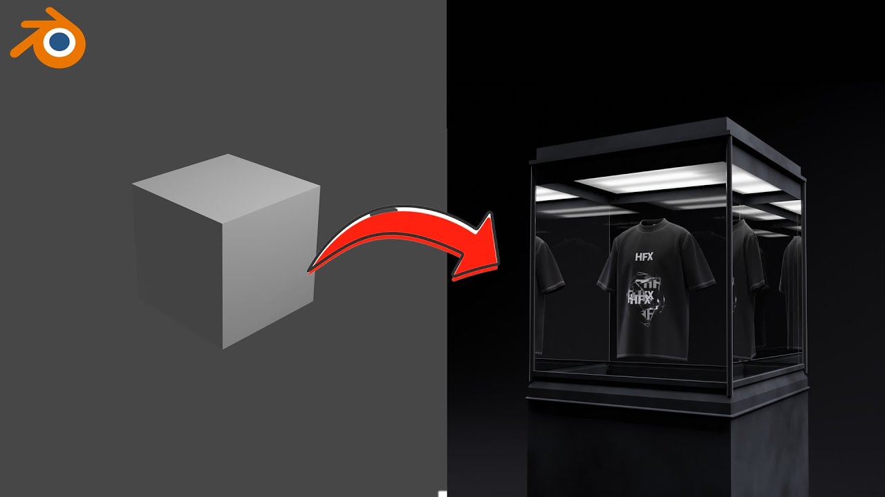 How to make tshirt mockup  in Blender 3d | project file in description  | Harshitfx #livestream