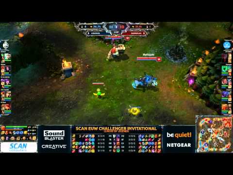 Lololol (Ocelote's team) vs Gunwaaa | Game 1 Quarterfinal SCAN EUW Winter Invitational