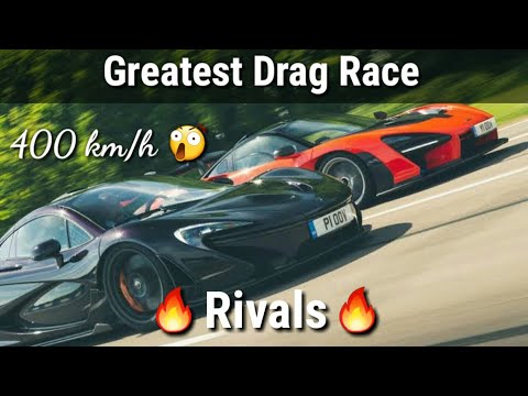 World's Greatest Drag Race - Forza Horizon 4 | McLaren Senna VS McLaren P1