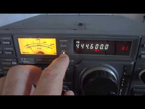 Icom IC 471A All mode UHF 70 cm ham transceiver