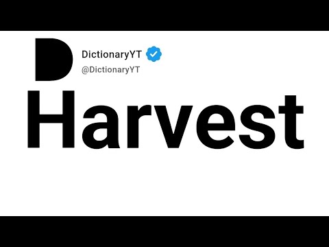 Harvest Synonym
