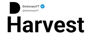 Harvest Synonyms | Thesaurus | Similar Words 