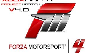 Xbox Ghost's Forza Motorsport 4 ISO Mods Project Horizon v4.0 Xbox 360