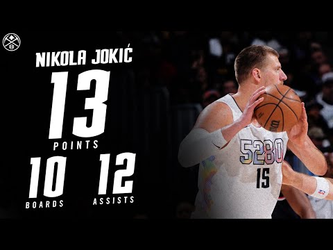 Nikola Jokić Game Highlights vs. LA Clippers 📺 Round 1 Game 5 | 2025 NBA Playoffs