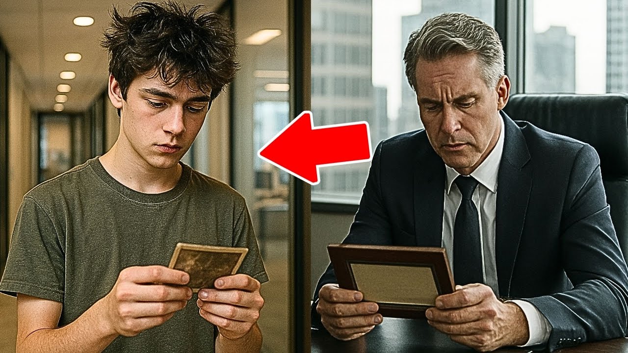CEO Abre La Puerta De Su Oficina—Y Un Adolescente Dice “Creo Que Eres Mi Padre…”