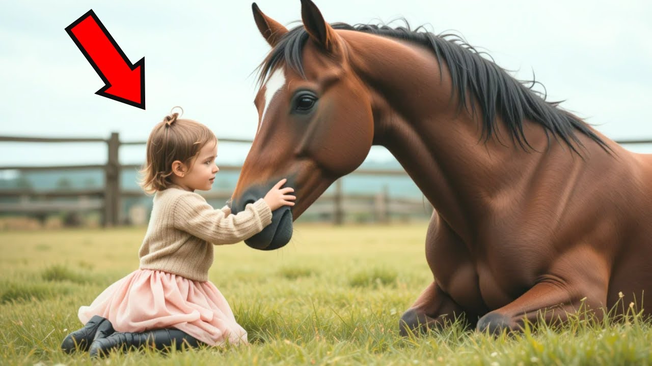 CABALLO INVÁLIDO IBA A SER SACRIFICADO, HASTA QUE UNA NIÑA TALENTOSA DESCUBRIÓ ALGO SORPRENDENTE.