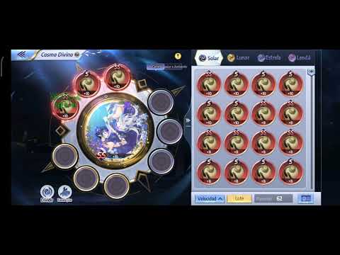 Como colocar cosmos. Caso de exemplo: Kanon