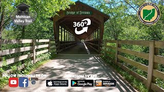 Virtual Ride on Mohican Valley 360 VR Cycling Video