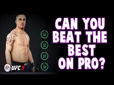 EP. 7 FACING THE BEST ON PRO! (UFC CAREER MODE!)