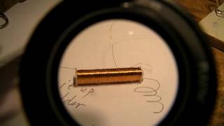 making coils with extremely thin copper wire, how to do it