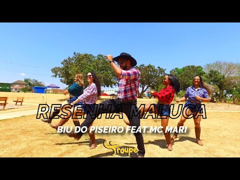 RESENHA MALUCA - Biu do Piseiro feat. MC Mari | Troupe Fit (Coreografia Oficial)