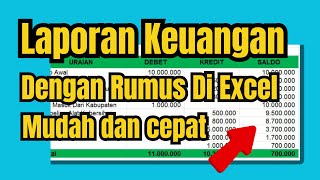 Download lagu Tutorial Membuat Laporan Keuangan Sederhana Dengan Rumus Di Excel mp3