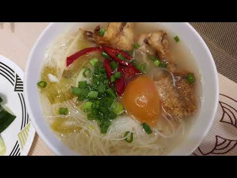 Fish head noodles | Sourish soup noodles to open up your appetite (ingredient list provided)